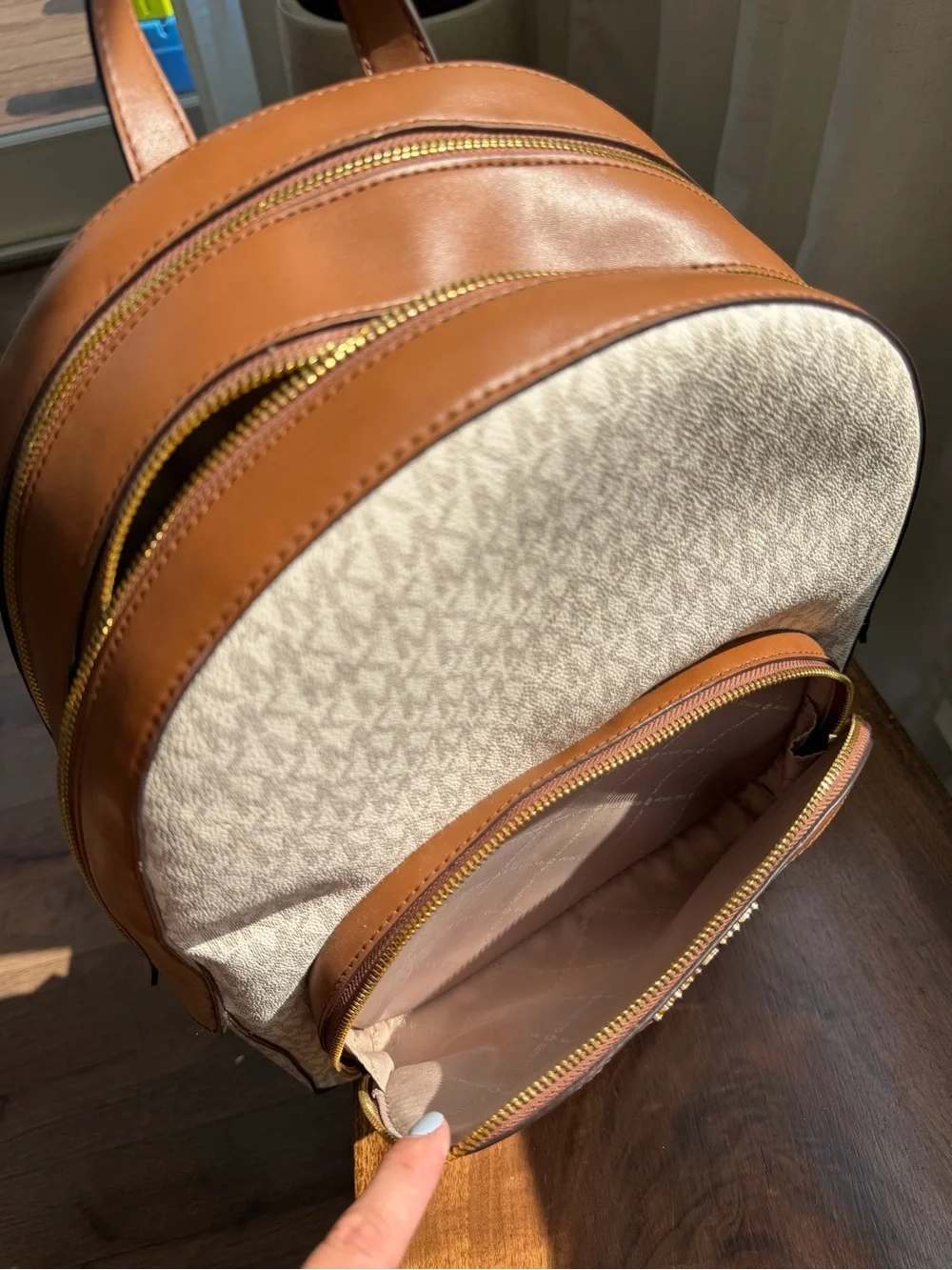 Michael Kors Jaycee Large Logo Backpack